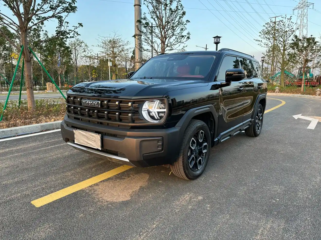 Haval Cool Dog 2022 noir de trois quarts avant — véhicule importé de Chine par Chine Direct Auto