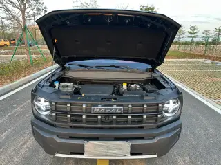 Haval Cool Dog 2022 noir compartiment moteur — véhicule importé de Chine par Chine Direct Auto
