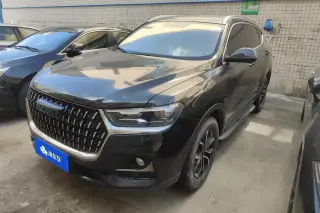 Haval H6 2023 noir de trois quarts avant — véhicule importé de Chine par Chine Direct Auto