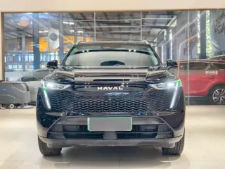 Haval Xiaolong MAX 2023 noir vu de face — véhicule importé de Chine par Chine Direct Auto