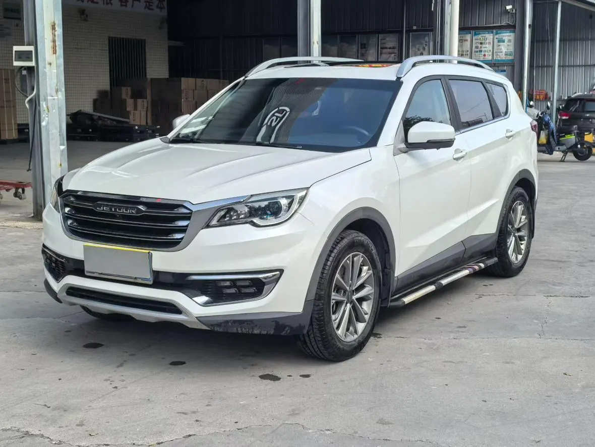 Jetour X70 2018 blanc, import Chine vers Sénégal