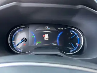 Toyota RAV4 Hybride 2022 gris compteur hybride affichant le kilométrage réel — véhicule importé de Chine par Chine Direct Auto